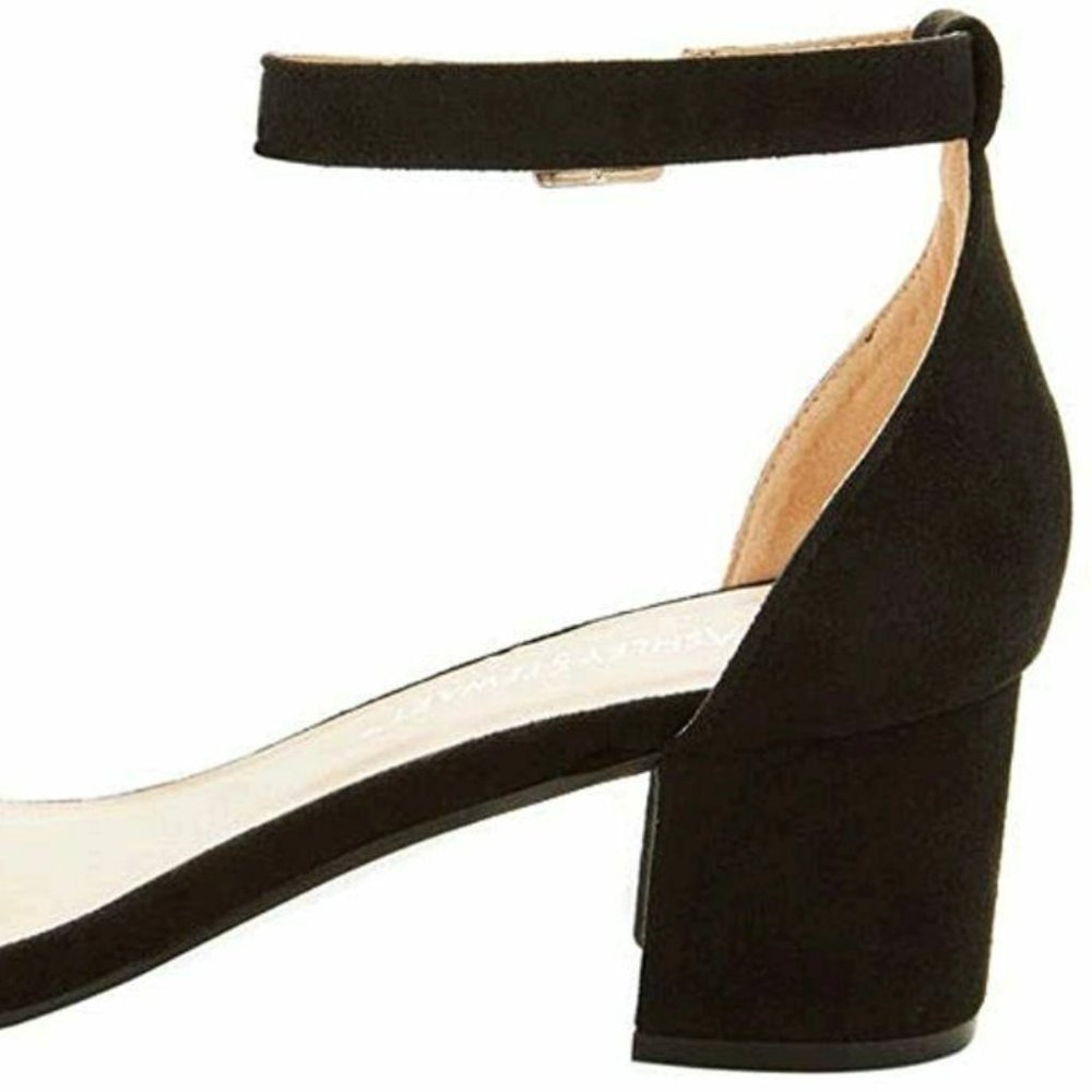Fashion Women’s Ankle Strap Heel Sandal - Black - Picture 8 of 14